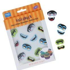 Clearance PME Suikerdecoratie Halloween Monsters 12st.