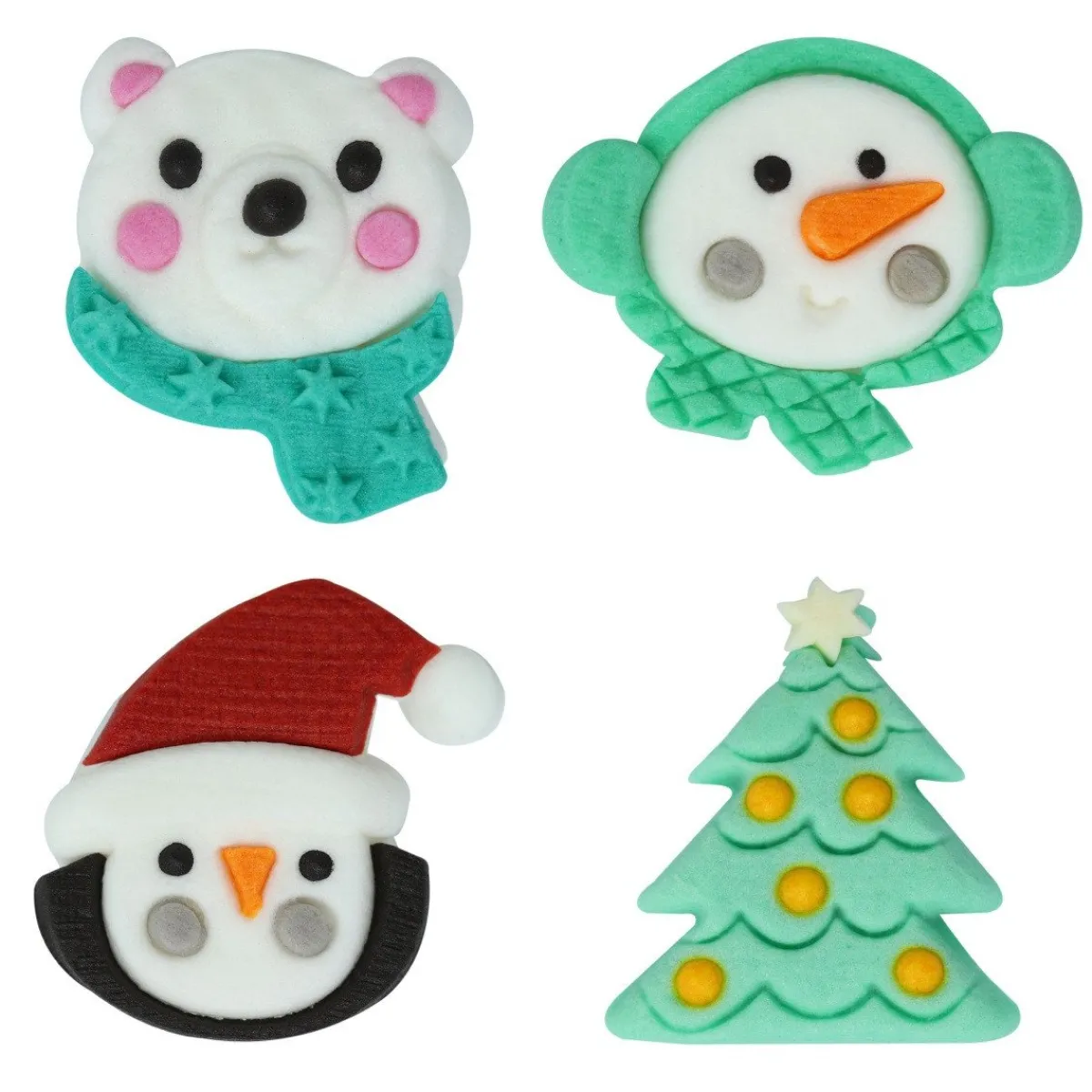 New PME Suikerdecoratie Noordpool Express 12st.