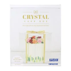 PME Taartdoos Transparant 15x15x18cm