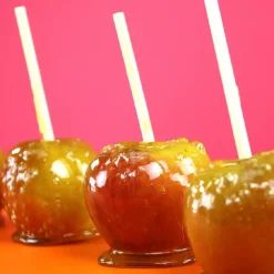 Outlet PME Toffee Appel Bamboe Stokjes 30 stuks