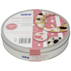 New PME Uitstekers Rond Glad RVS 19-delig