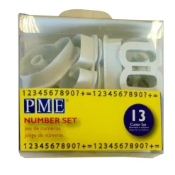 New PME Uitstekerset Cijfers set/13