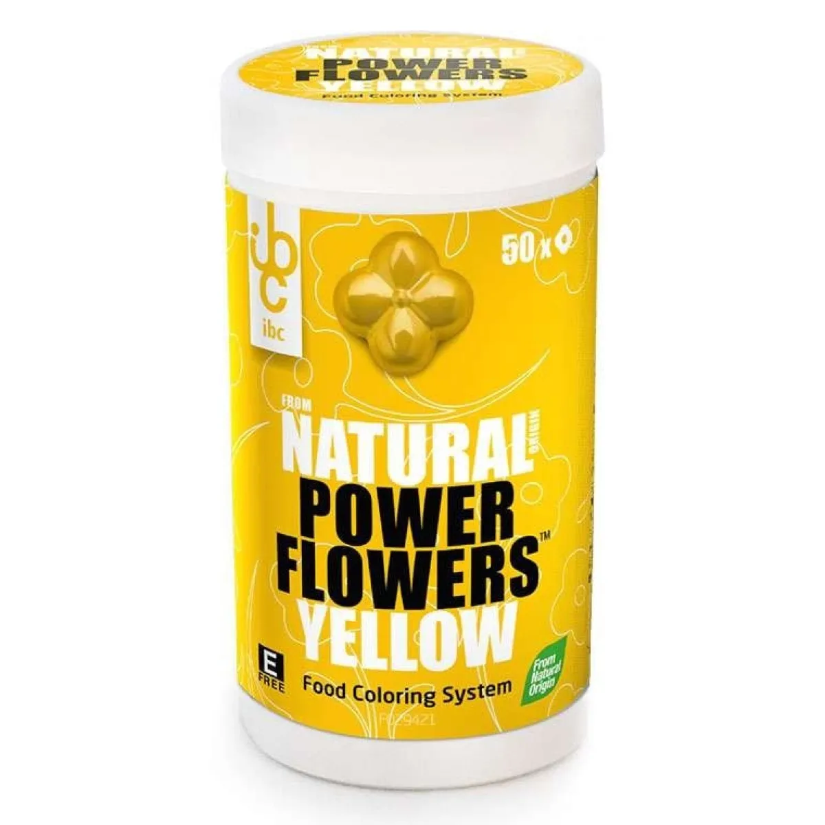 Clearance Power Flowers Natural Origin Geel 50gr