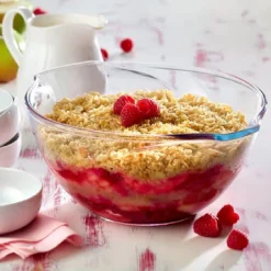 Clearance Pyrex Beslagkom Glas Vintage 2,8L (28x23x11cm)