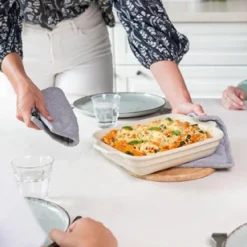 Clearance Pyrex Ceramic Creation Ovenschaal Rechthoek Beige 29x22cm**