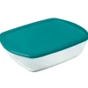 Clearance Pyrex Cook & Store Ovenschaal met Deksel 23x15x7cm