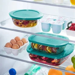 Clearance Pyrex Cook & Store Ovenschaal met Deksel 23x15x7cm