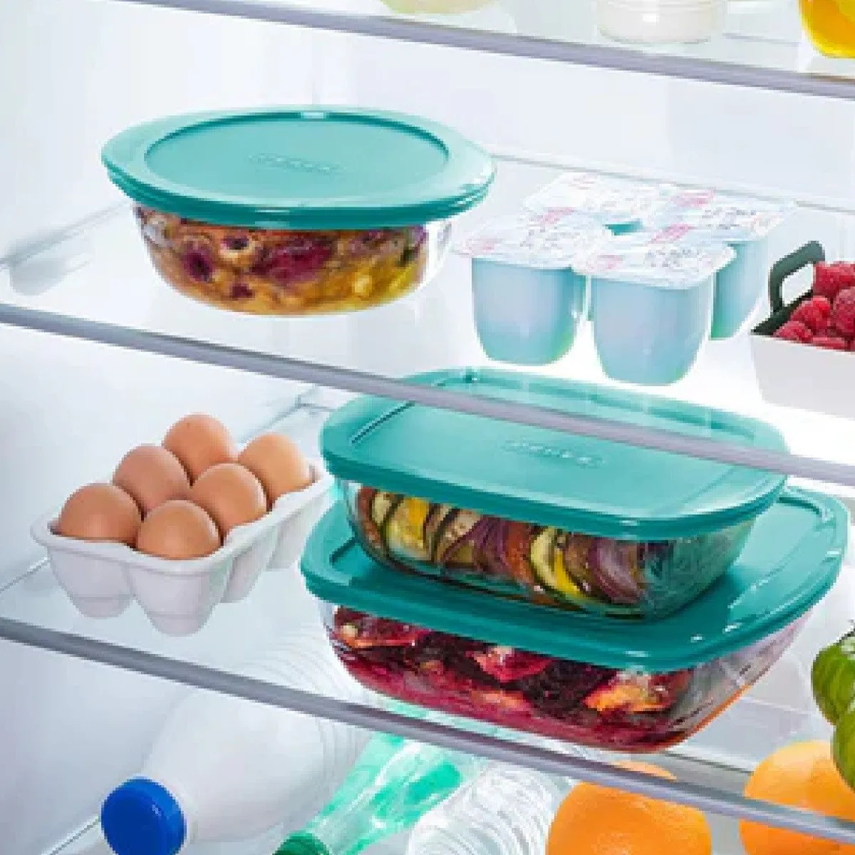 Clearance Pyrex Cook & Store Ovenschaal met Deksel 23x15x7cm