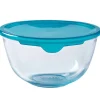 Best Pyrex Prep & Store Beslagkom met Deksel 1,1L (Ø17cm)