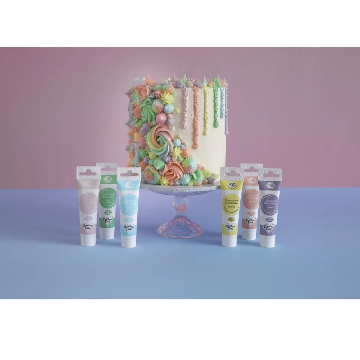Discount Rainbow Dust RD Kleurstof ProGel Pastel Multipack Set/6