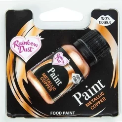 Sale Rainbow Dust RD Metallic Food Paint Copper 25ml