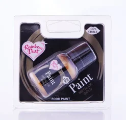Rainbow Dust RD Metallic Food Paint Gold 25ml