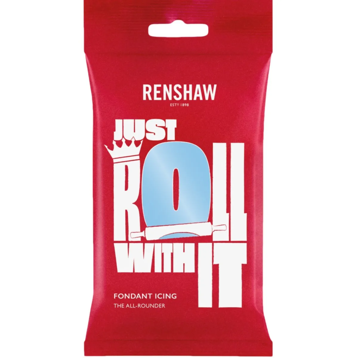 Renshaw Rolfondant Baby Blauw 250g