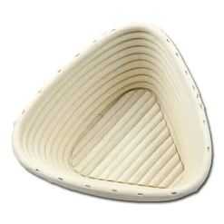 Sale Overig Rijsmandje Riet Driehoek 23x23cm (800 tot 1000 gram deeg)