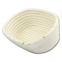 Hot BrandNewCake Rijsmandje Riet Ovaal 22x15cm (400 tot 600 gram deeg)