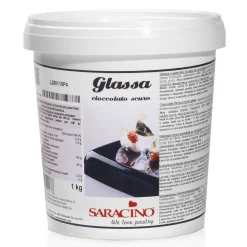 Best Saracino Mirror Glaze Pure Chocolade 1kg