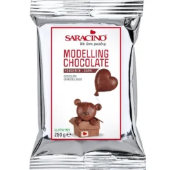 Outlet Saracino Modelleer Chocolade Puur 250g