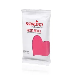 Sale Saracino Modelling Paste Fuchsia Roze 250g