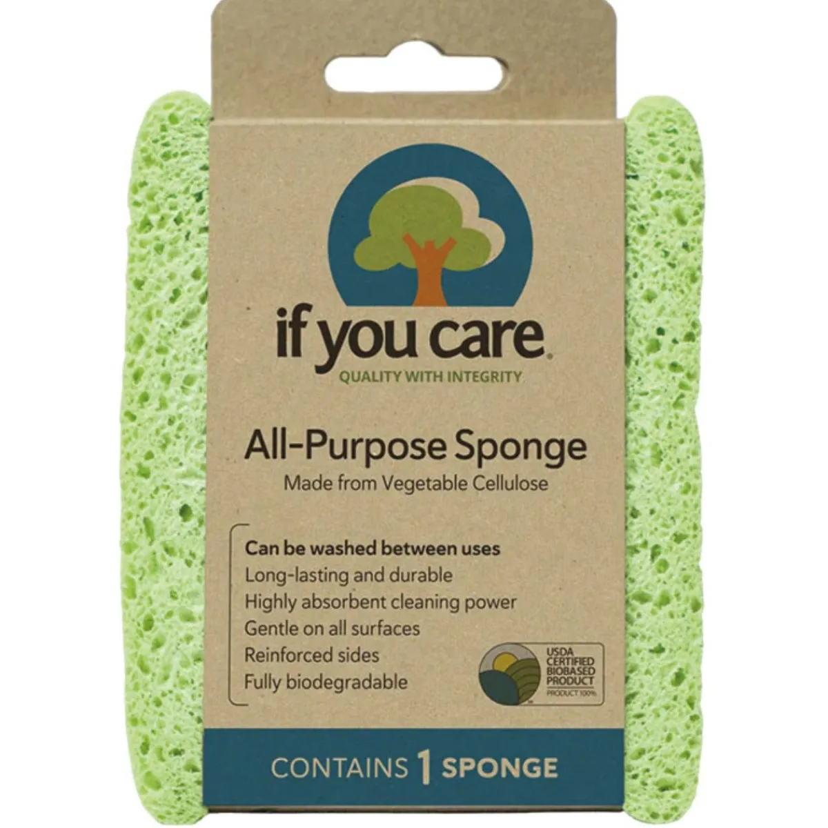 Online If You Care Schoonmaakspons Cellulose