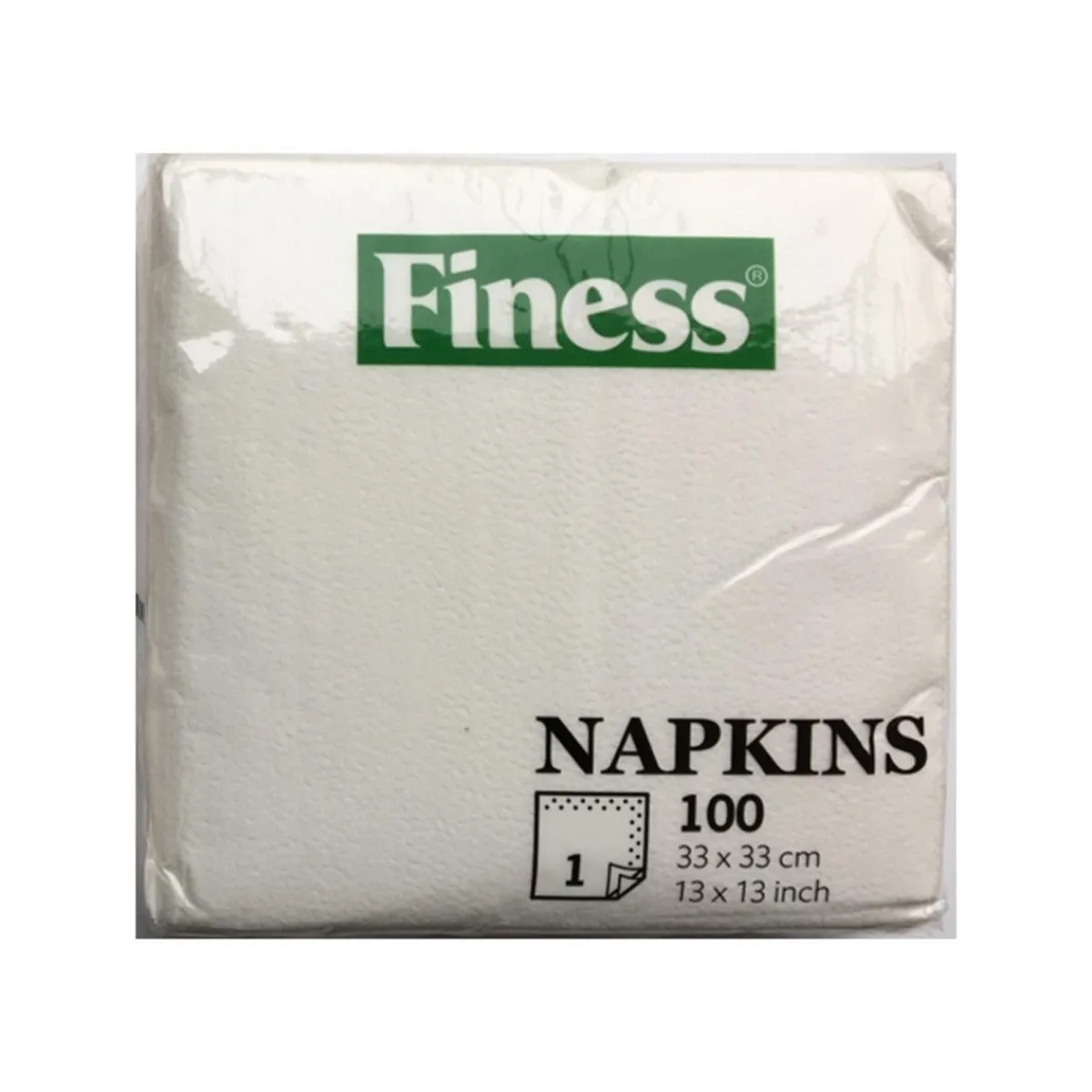 Sale Overig Servetten Wit 100st.