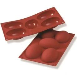 Outlet Martellato Siliconen Bakvorm Half Ei 102x73x36mm (5)