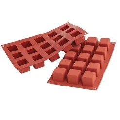 Outlet Martellato Siliconen Bakvorm mini Kubus 35x35x35mm (15)