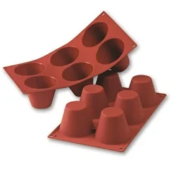Clearance Martellato Siliconen Bakvorm Muffin Ø57h60mm (6)