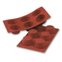 Hot Martellato Siliconen Bakvorm Muffin Medium Ø69h35mm (6)