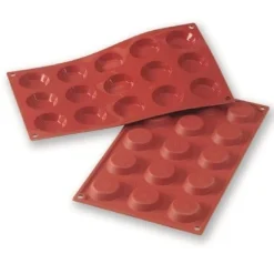 Martellato Siliconen Bakvorm Tartelet Mini Ø45h10mm (15)