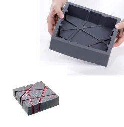 Dinara Kasko Siliconen Vorm Block 20x20x5cm