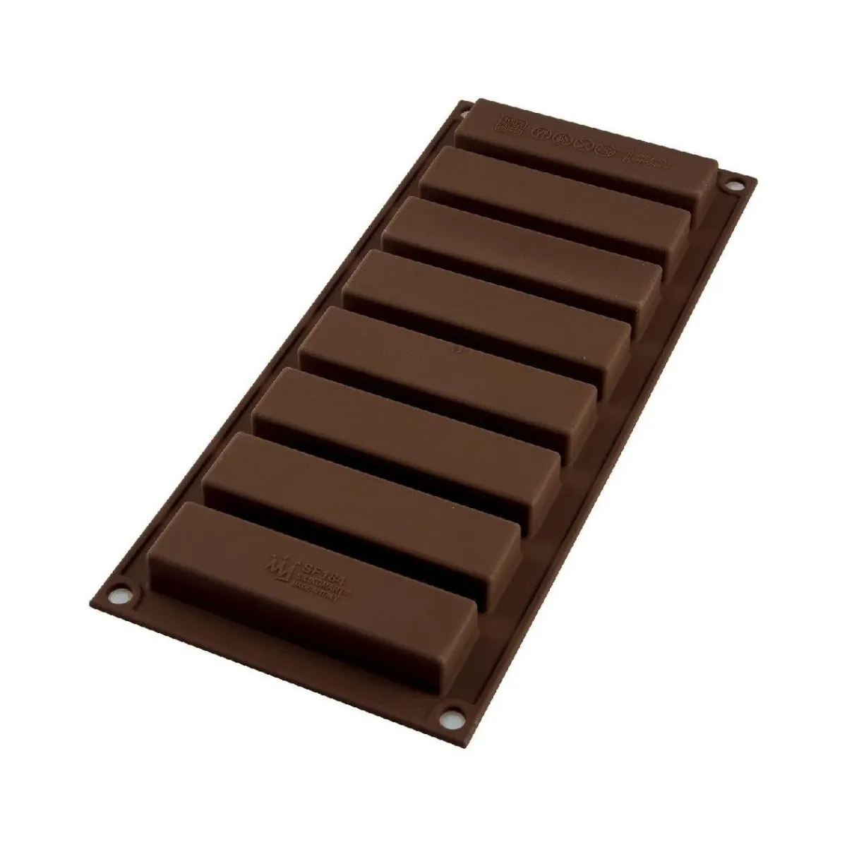Online Silikomart Chocolademal Snack (8) 10x2,6x1,6cm