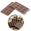 Hot Silikomart Chocolademal Tabletjes (12x) 3,8x2,8 cm