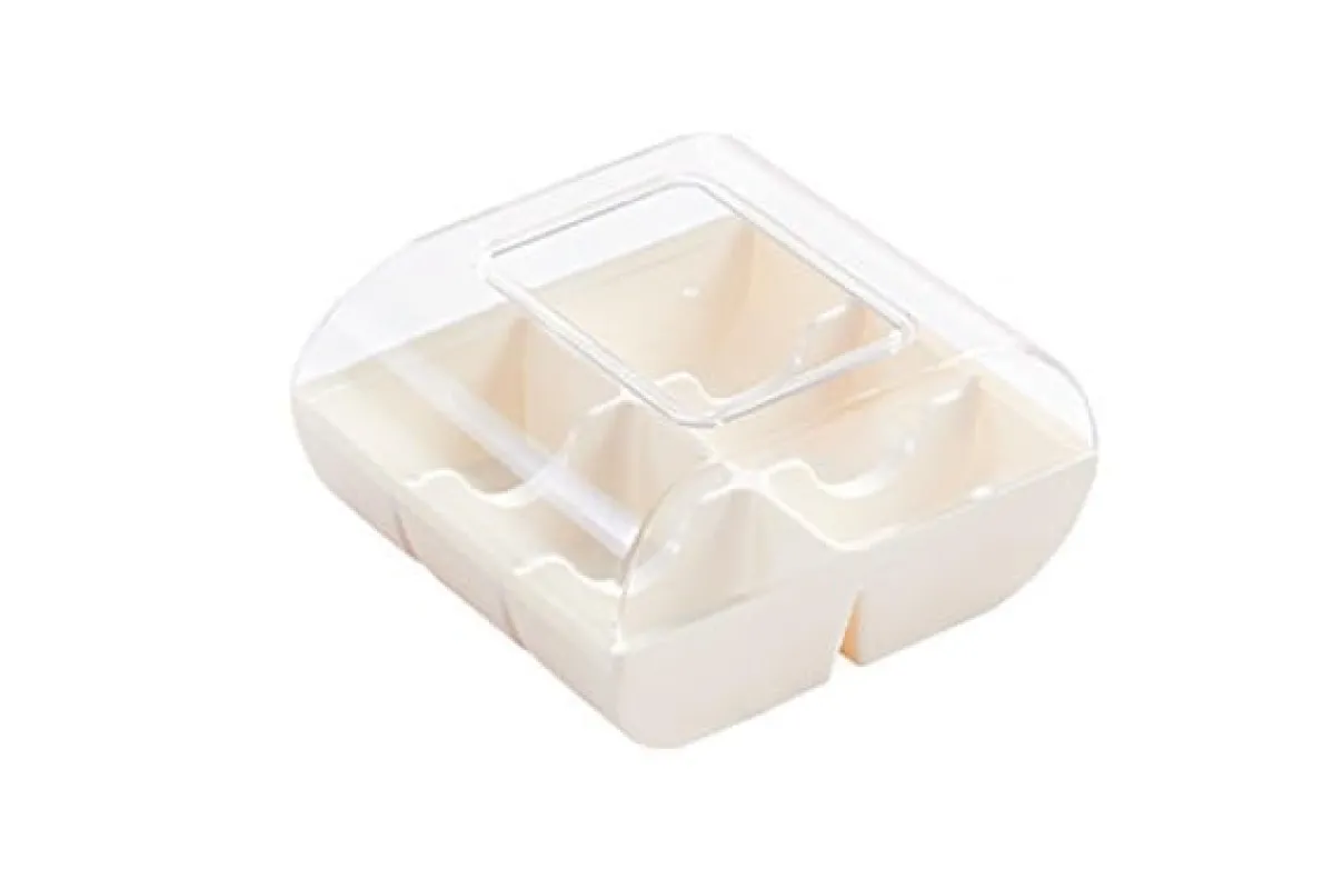 Best Silikomart Doosje voor 6 Macarons Wit