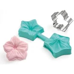 Clearance Silikomart Mold en Steker Bloem #5 - Ø40mm (Veiner)