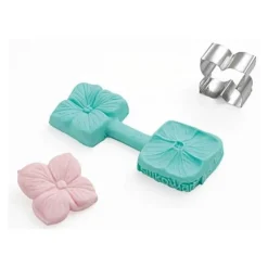 Clearance Silikomart Mold en Steker Bloem #4 - Ø27mm (Veiner)