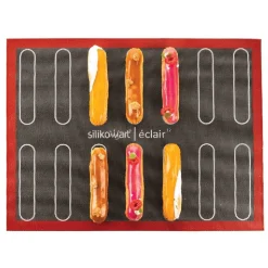 Sale Silikomart Siliconen Bakmat Air Eclair/Soezen 58,3x38,4cm