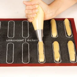 Sale Silikomart Siliconen Bakmat Air Eclair/Soezen 58,3x38,4cm