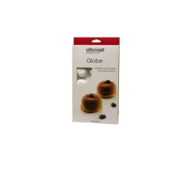 New Silikomart Siliconen Bakvorm Globe (15x) Ø4,5x2cm