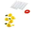 Outlet Silikomart Siliconen Bakvorm Limoen (15x) 5,5cm +cutter