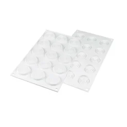 Outlet Silikomart Siliconen Bakvorm Spiraal (15x) Ø4,5cm