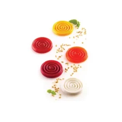 Outlet Silikomart Siliconen Bakvorm Spiraal (15x) Ø4,5cm