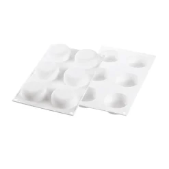 Clearance Silikomart Siliconen Bakvorm Universo (6x) Ø6,7x2,7cm