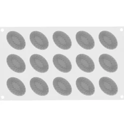 Online Silikomart Siliconen Bakvorm Pleincoeur Ovaal (15) 53x36mm