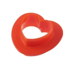 Online Silikomart Siliconen Bakvorm Hart (15x) 4,5cm + cutter