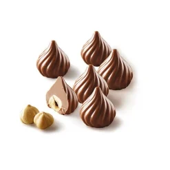 Discount Silikomart Siliconen Bonbonvorm Vlam 3D (15x) Ø2,7cm