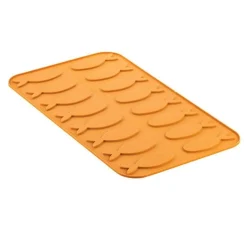 Discount Silikomart Siliconen Mat Vis (18x) 104x35x5(h)mm