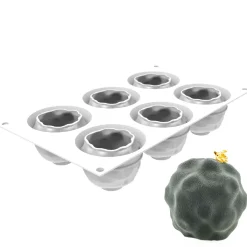 Outlet Silikomart Siliconen Vorm Syrio (6x) Ø6,8x5,8cm**