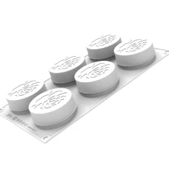 New Silikomart Siliconen Vorm Valentijn (6) Ø7x3cm**