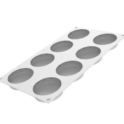 Discount Silikomart Siliconen Vorm Macaron (8) Ø6,5cm Set/2