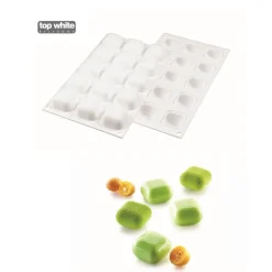 Best Silikomart Siliconen Vorm Gem 4x4x2,3cm (15)